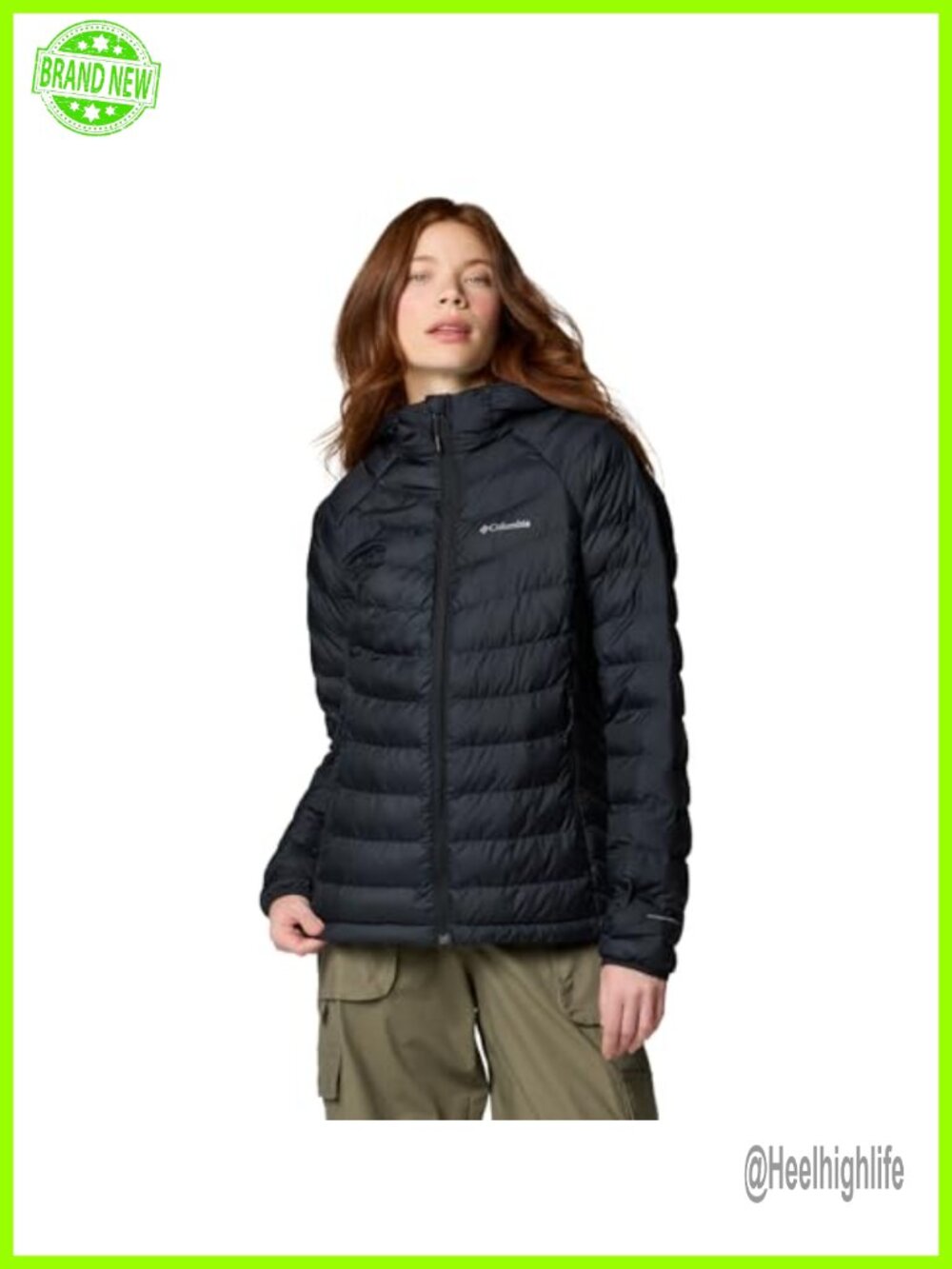 Columbia Women's Powder Lite II Hooded Jacket - Omni-Heat Insulated